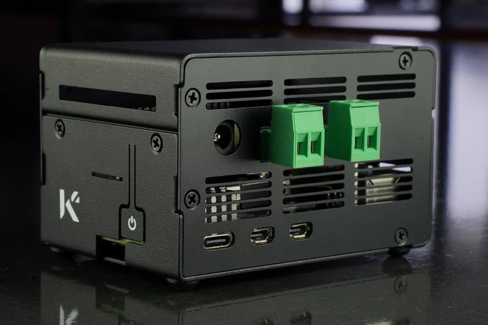 KKSB Gehäuse für Raspberry Pi 5, kompatibel mit Raspberry Pi DigiAMP+ HAT, schwarz