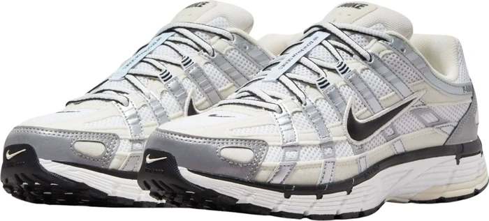 Nike P-6000 coconut milk/summit white/metallic silver/black (Damen)