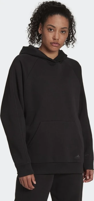 adidas ALL SZN Fleece Boyfriend Hoodie schwarz (Damen)