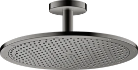 Hansgrohe Axor ShowerSolutions Kopfbrause 350 1jet mit Deckenanschluss polished black chrome