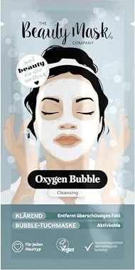 The Beauty Mask Company Oxygen Bubble Tuchmaske, 1 Stück
