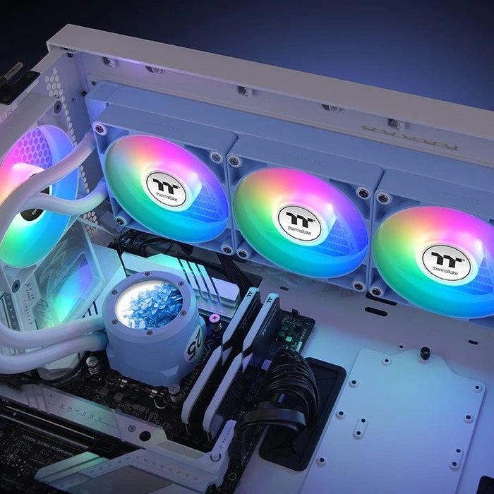 Thermaltake TH360 V2 Ultra ARGB Sync Hydrangea Blue, blau