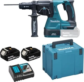 Makita DHR243RTJ Akku-Bohr-/Meißelhammer inkl. MAKPAC + 2 Akkus 5.0Ah
