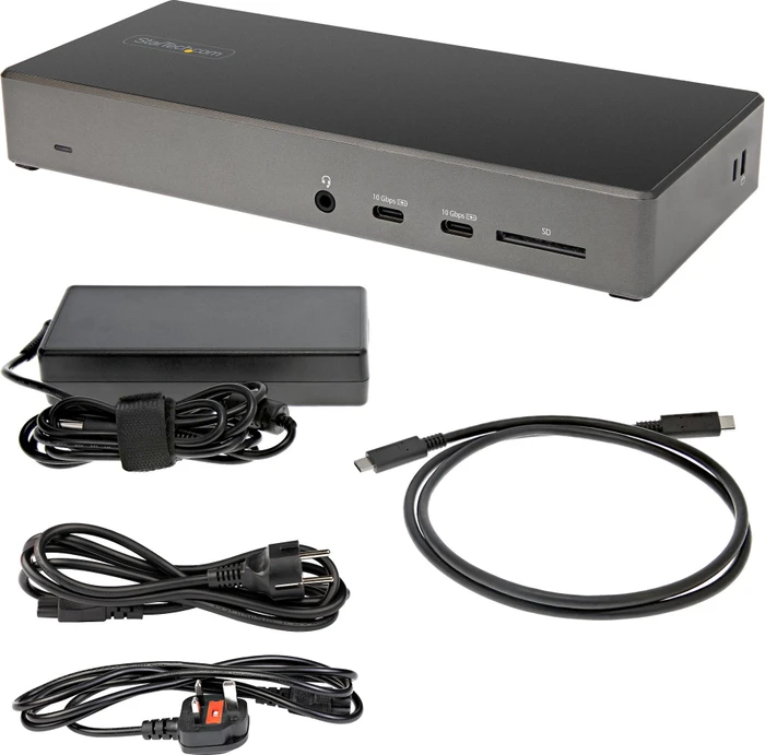 StarTech Triple 4K Monitor USB Typ-C Docking Station, USB-C 3.1 [Buchse]