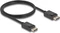 DeLOCK Coaxial DisplayPort 2.1 Kabel DP80 schwarz, 1m Vorschaubild