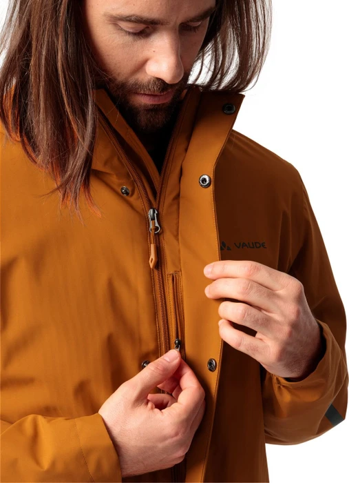 Vaude Cyclist II Padded Funktionsmantel silt brown (Herren)