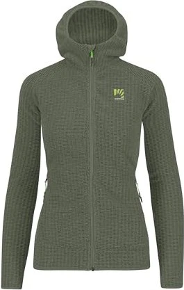 Karpos Rocchetta Hoodie Fleece Jacke thyme (Damen)