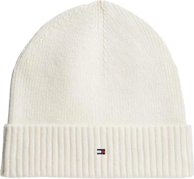 Tommy Hilfiger Flag Kaschmir Beanie beige