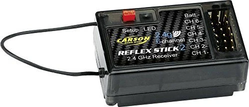 Carson Empfänger Reflex Stick II 6 Kanal 2.4GHz
