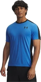 Under Armour HeatGear Wordmark Funktionsshirt kurzarm blue atlantis/black (Herren)