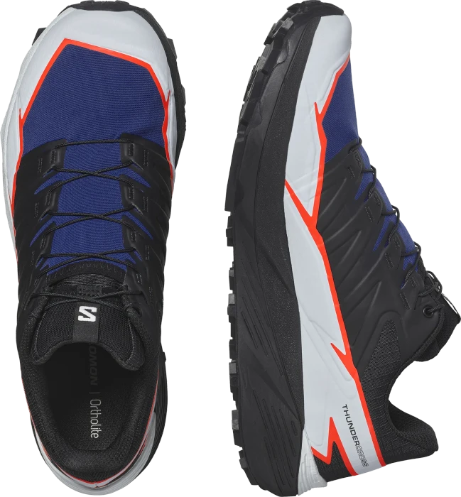 Salomon Thundercross surf the web/black/fiery coral (Herren)