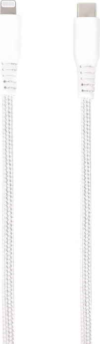 Vivanco LongLife USB-C/Lightning Kabel 0.5m weiß