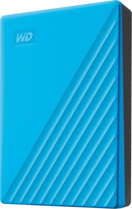 Western Digital WD My Passport Portable Storage, blau, 6TB, USB 3.0 Micro-B