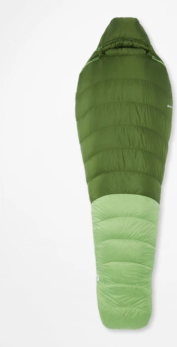 Marmot Hydrogen Long Mumienschlafsack foliage/kiwi