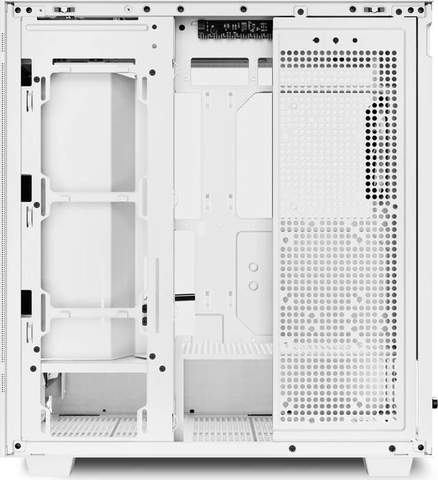 Sharkoon Rebel C50 RGB White, weiß, Glasfenster