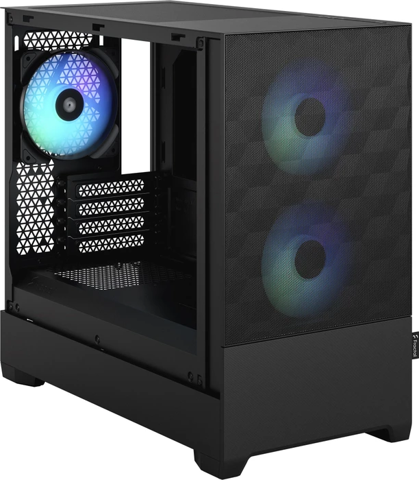 Fractal Design Pop Mini Air RGB Black TG Clear Tint, Glasfenster