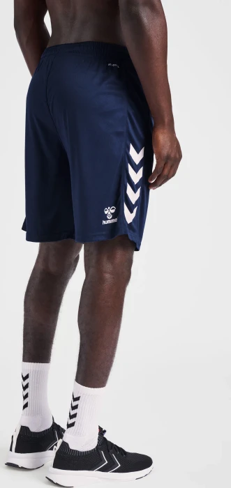 hummel Core XK Poly Trainingshose kurz blau