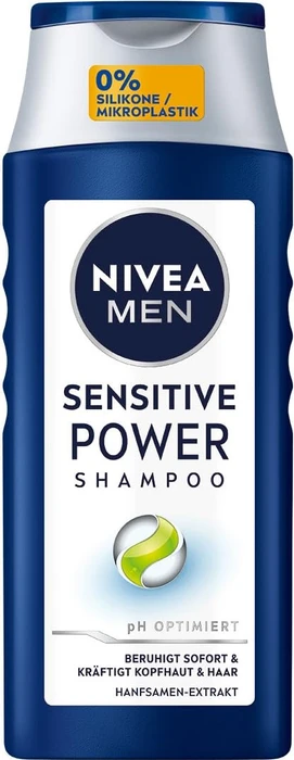 Nivea MEN Sensitive Power Shampoo, 250ml