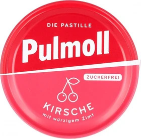 Pulmoll Kirsche + Vitamin C Halsbonbons zuckerfrei, 50g