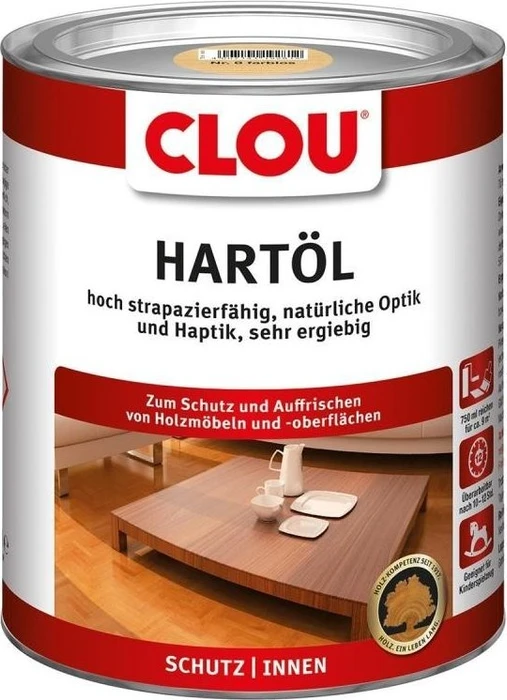 CLOU Hartöl innen farblos, 750ml