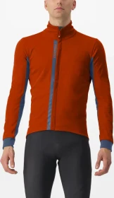 Castelli Entrata Fahrradjacke red ochre/twilight blue (Herren)