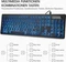 Riitek Rii RK105 Tastatur und Maus Set, USB, DE Vorschaubild