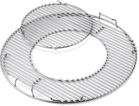 Weber Gourmet BBQ System Grillrost mit Rosteinsatz, Edelstahl