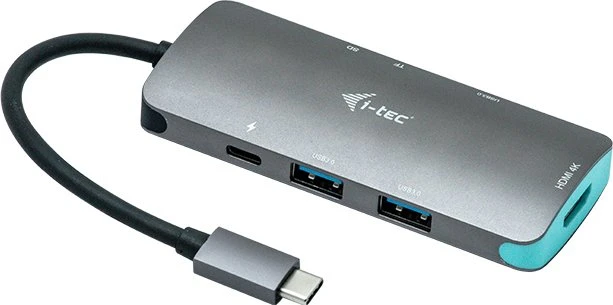 i-tec USB-C Metal Nano Dock 4K HDMI + Power Delivery, USB-C 3.0 [Stecker]
