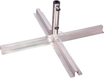 Doppler Plattenständer Edelstahl Mittelstockschirm bis 350cm