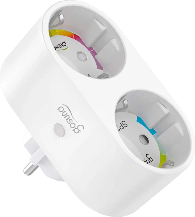 Gosund SP211 Smart Wi-Fi Plug 2-fach, Smart-Steckdose mit Strommessfunktion