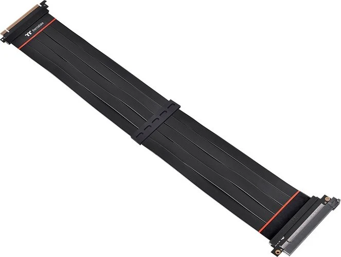 Thermaltake TT Premium PCI-E Extender Riser Card Cable, gerade, PCIe 4.0, 360mm