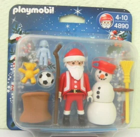 playmobil Weihnachten Nikolaus mit Schneemann