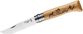 Opinel No. 8 Inox Taschenmesser animalia hund
