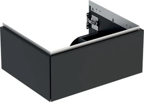 Geberit ONE Unterschrank für Waschtisch, mit einer Schublade, 60cm, lava/lackiert matt