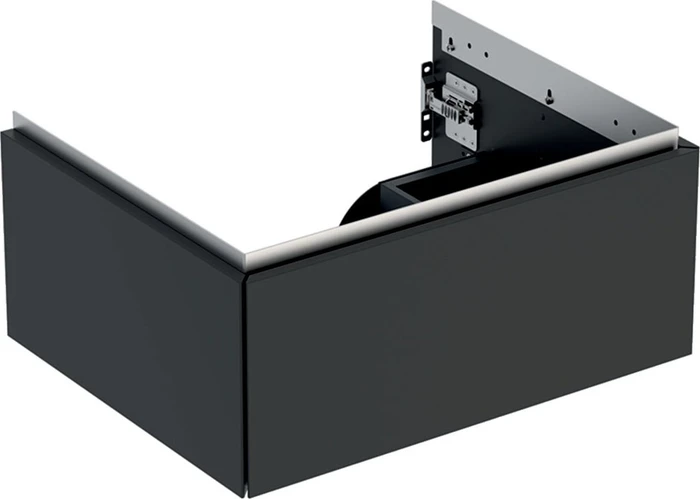 Geberit ONE Unterschrank für Waschtisch, mit einer Schublade, 60cm, lava/lackiert matt