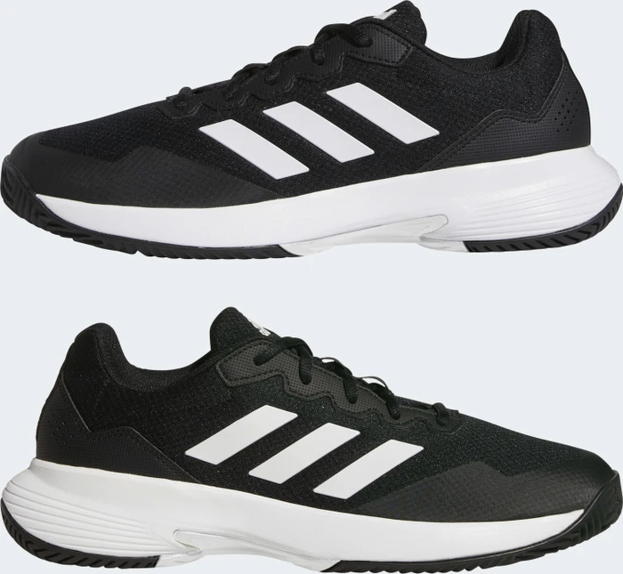 adidas Gamecourt 2.0 core black/cloud white (Herren)