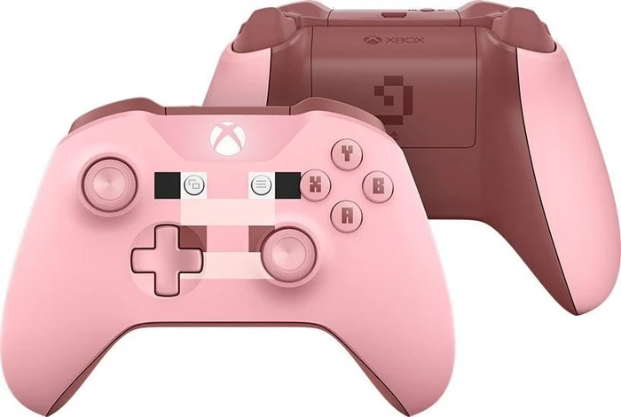 Microsoft Xbox One Wireless Controller Minecraft Pig Edition (Xbox One/PC)