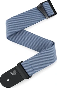 D'Addario Classic Tweed Guitar Strap Blue
