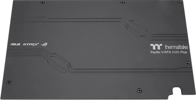 Thermaltake Pacific V-RTX 4080 Plus ASUS ROG TUF GPU Block mit Backplate
