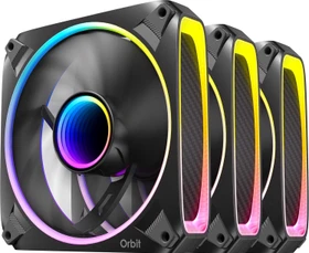 Antec Orbit 120 ARGB, schwarz, 120mm, 3er-Pack