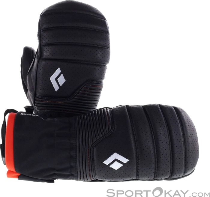 Black Diamond Progression Handschuhe – Für Freeride, Wind- & Wasserdicht, Atmungsaktiv – Größe XL, Natural-Walnuts