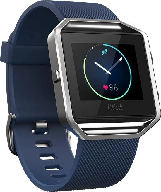Fitbit Blaze Small Aktivitäts-Tracker blau