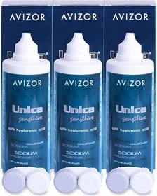 Avizor Unica Sensitive All-in-one-Lösung, 1.05l (3x 350ml)