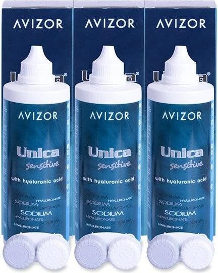 Avizor Unica Sensitive All-in-one-Lösung, 1.05l (3x 350ml)