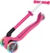 Globber Foldable Lights Kickboard fuchsia pink Vorschaubild