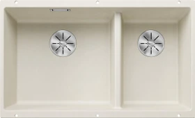 Blanco Subline 430/270-U InFino Unterbau Becken links softweiß