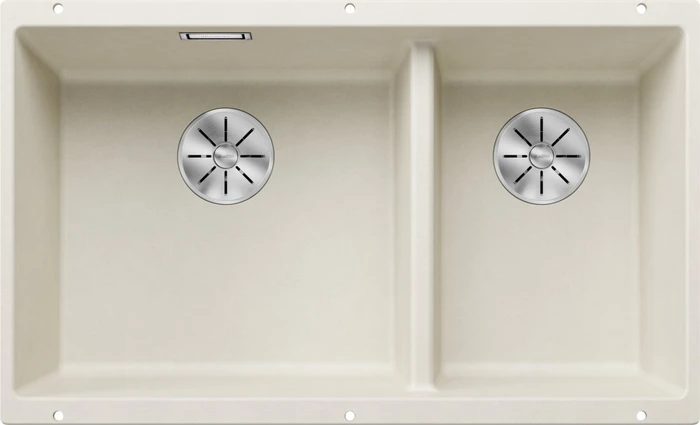 Blanco Subline 430/270-U InFino Unterbau Becken links softweiß
