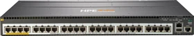 HPE Aruba 2930M Rackmount 5G Managed Stacking Switch, 24x RJ-45, 4x SFP, 1x Erweiterungsslot, 860W PoE+ (JL324A)