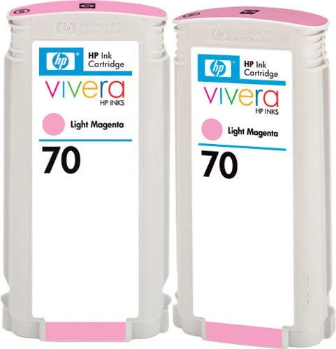 HP Tinte 70 magenta hell, 2er-Pack