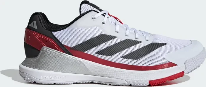 adidas Crazyquick Padel cloud white/core black/lucid red (Herren)
